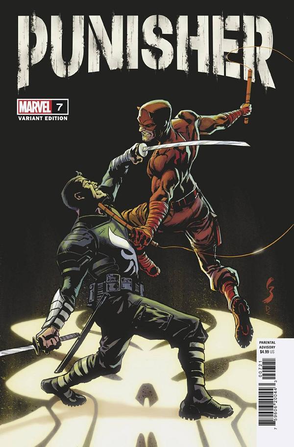 Punisher #7 SHAW cover
