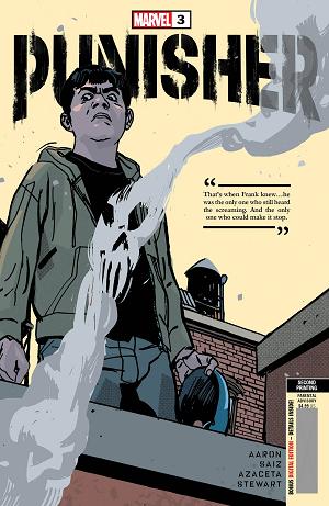 Punisher #3 2ND PTG AZACETA cover