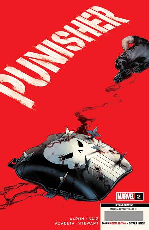Punisher #2 2ND PTG SAIZ cover