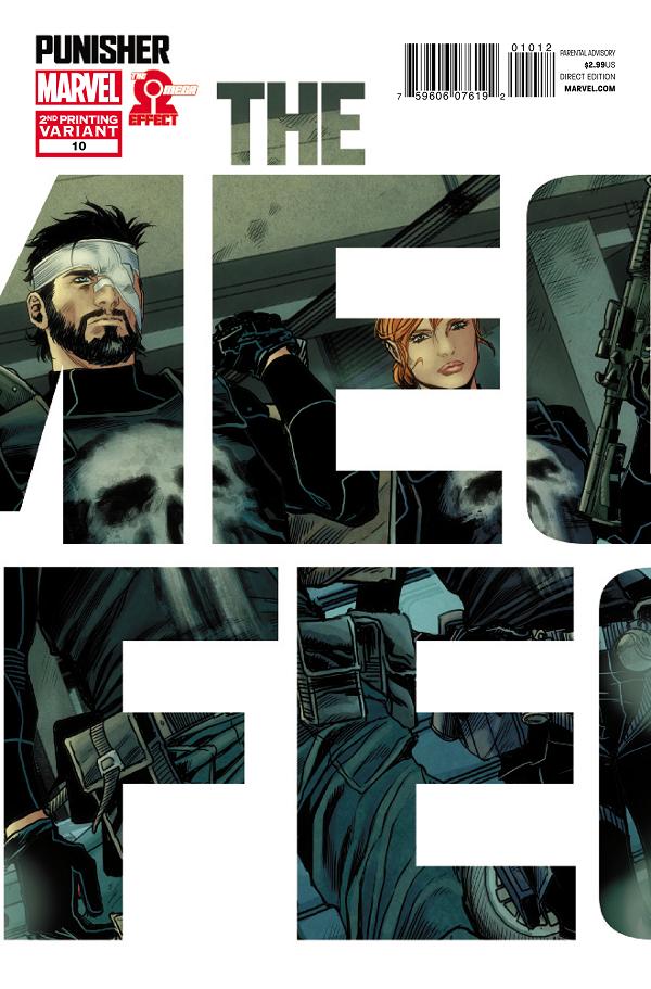 Punisher #10 2ND PTG cover