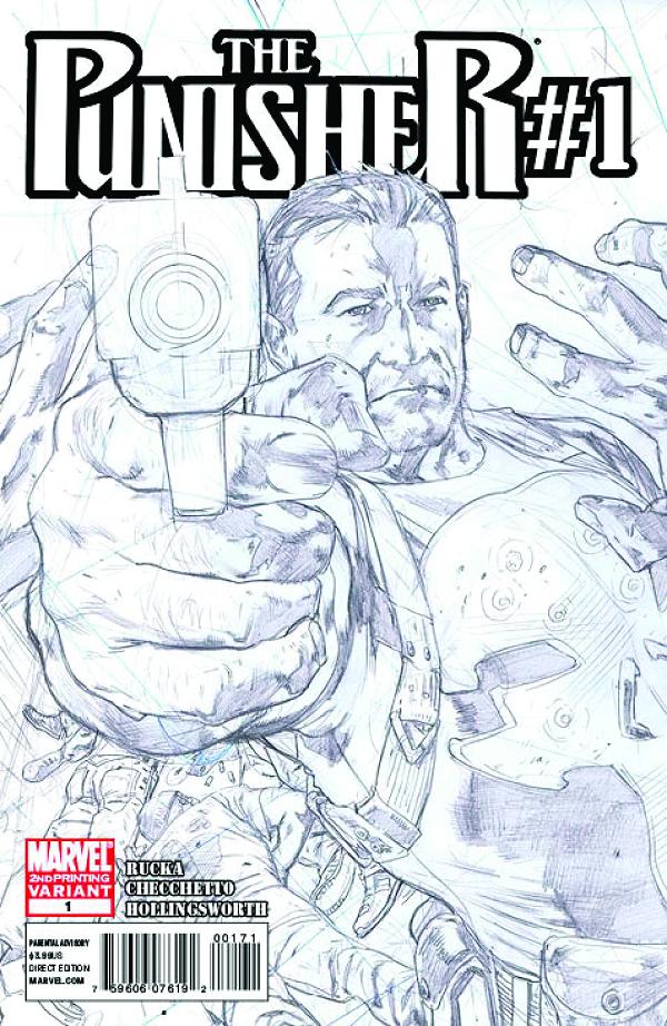 Punisher #1 2ND PTG HITCH cover