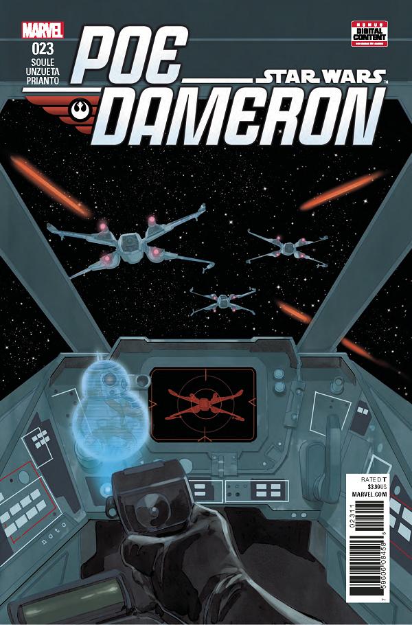 Star Wars Poe Dameron #23  cover