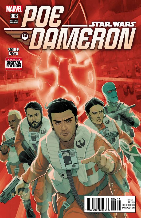 Star Wars Poe Dameron #3 NOTO 2ND PTG cover