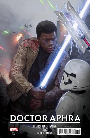 Star Wars Doctor Aphra #37 MUIR GREATEST MOMENTS cover