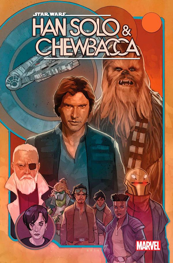 Star Wars: Han Solo & Chewbacca #10 cover by Phil Noto