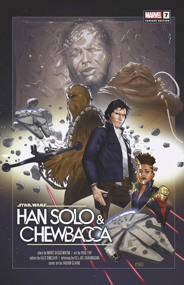 Star Wars: Han Solo & Chewbacca #7 CLARKE REVELATIONS cover