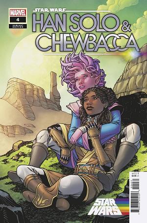 Star Wars: Han Solo & Chewbacca #4 GARRON PRIDE cover