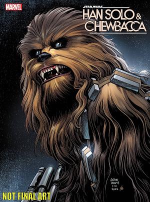 Star Wars: Han Solo & Chewbacca #2 ARTHUR ADAMS cover
