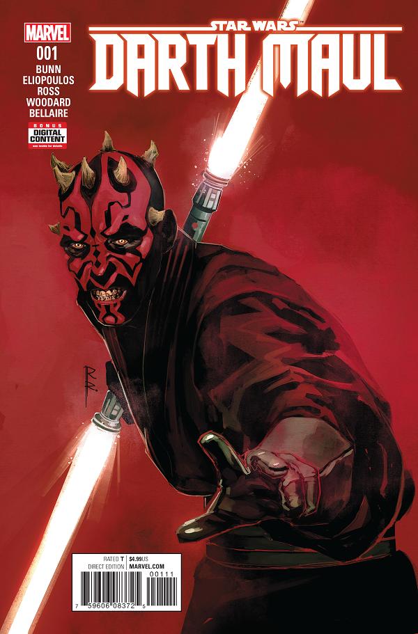 Star Wars Darth Maul #1 cover by Rod Reis