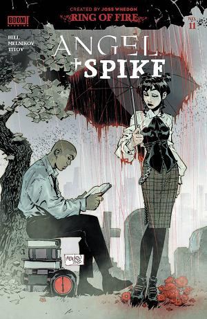 Angel & Spike #11 CVR B CVR B MELKINOV SPOT cover
