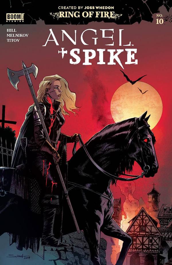 Angel & Spike #10 CVR B MELKINOV cover