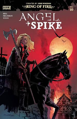 Angel & Spike #10 CVR B MELKINOV cover