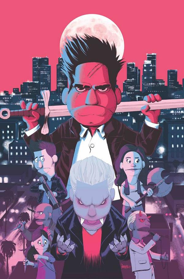 Angel #6 variant cover by Daniel Bayliss