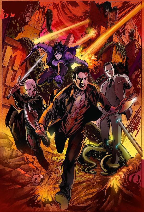 Angel After The Fall #15 cover