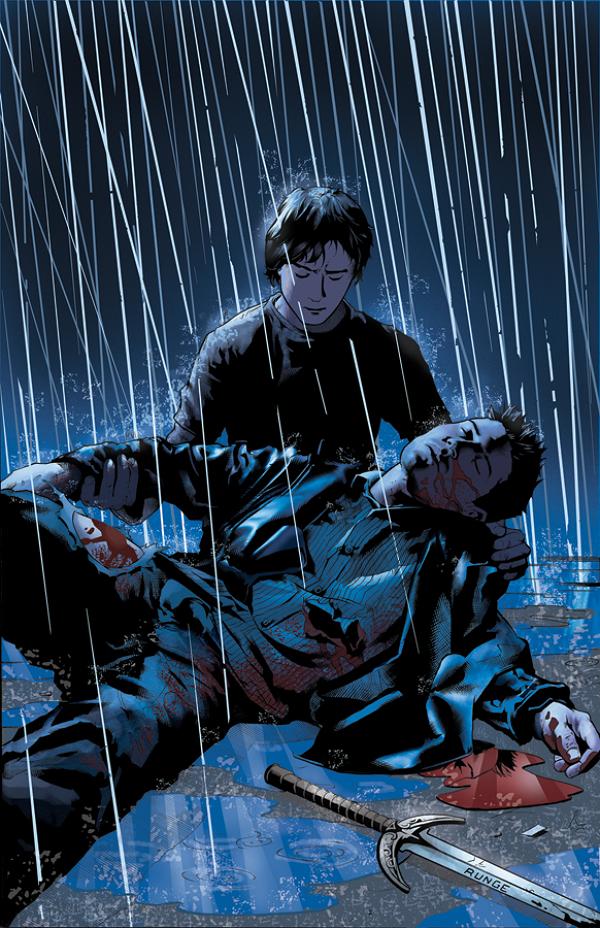 Angel After The Fall #12  cover