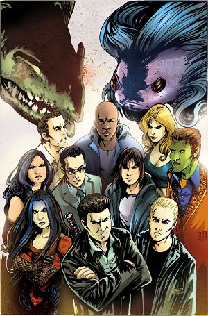 Angel After The Fall #5 cover