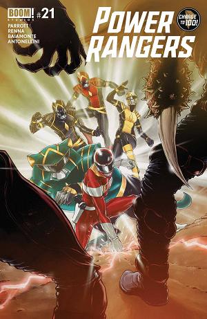Power Rangers #21 CVR A MARTINEZ cover