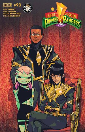 Power Rangers #19 CVR B CVR B LEGACY cover