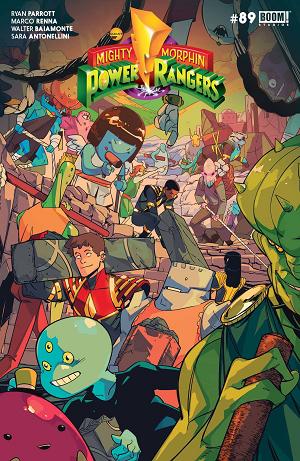 Power Rangers #17 CVR B CVR B LEGACY cover