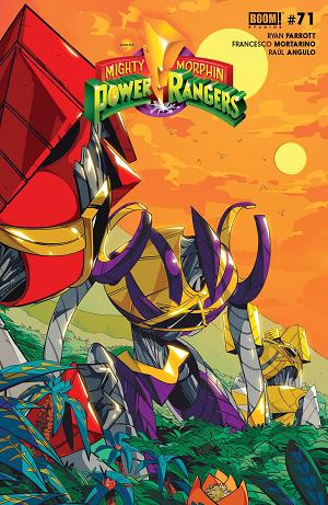 Power Rangers #8 CVR B CVR B LEGACY cover