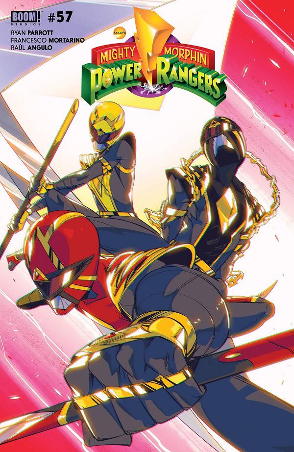Power Rangers #1 variant cover by Daniele Di Nicuolo