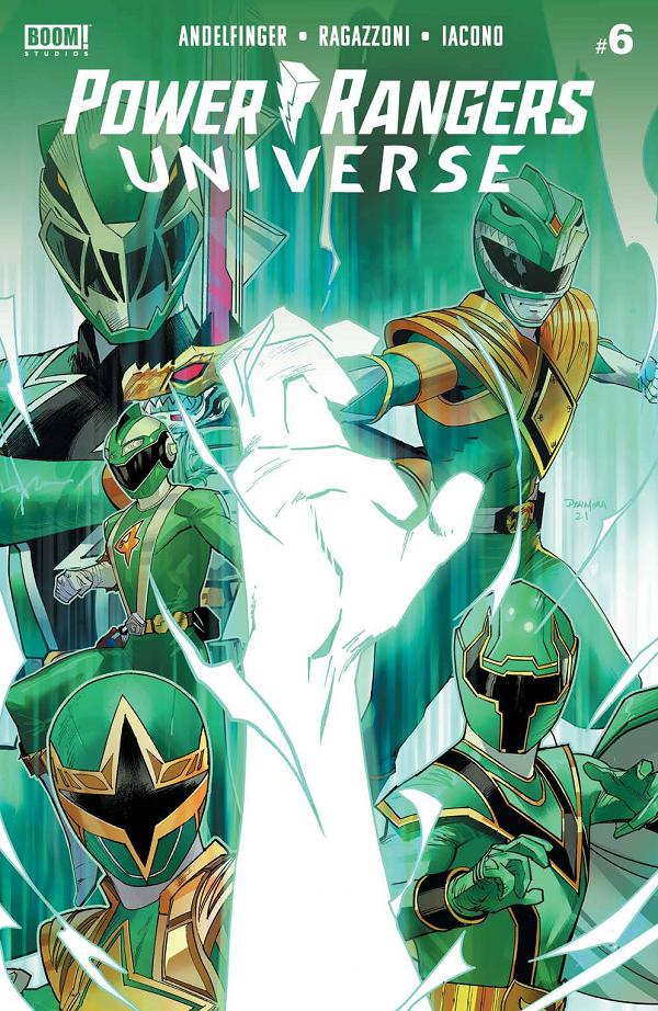 Power Rangers Universe #6 cover by Dan Mora