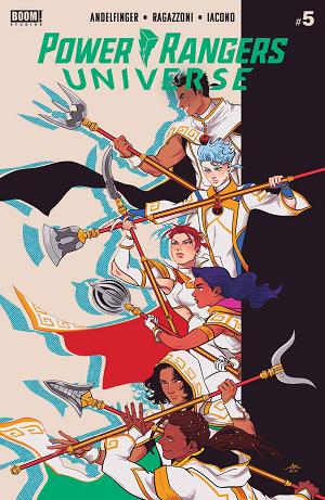 Power Rangers Universe #5 CVR F (OF 6) CVR F FOC REVEAL cover