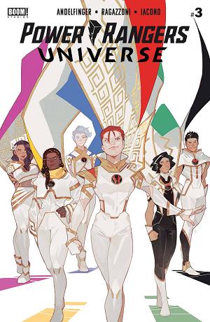Power Rangers Universe #3 CVR F (OF 6) CVR F FOC REVEAL cover