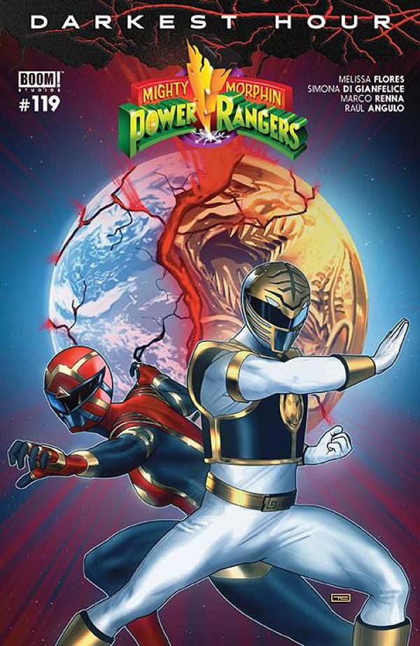 Mighty Morphin Power Rangers #119 CVR A CLARKE cover