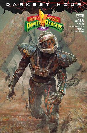 Mighty Morphin Power Rangers #118 CVR B CVR B DARK GRID cover