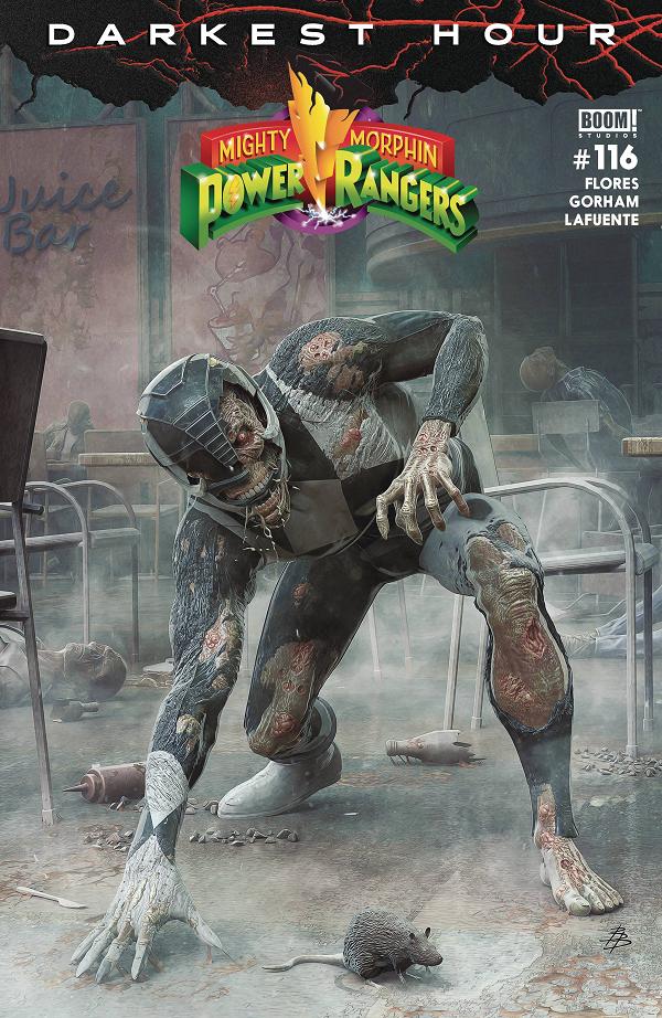 Mighty Morphin Power Rangers #116 CVR B CVR B DARK GRID cover