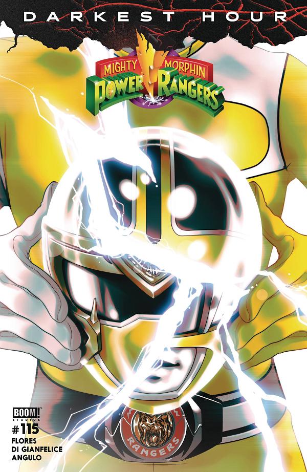 Mighty Morphin Power Rangers #115 variant cover by Goni Montes