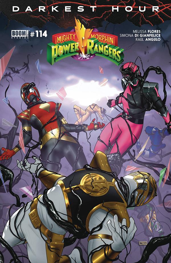 Mighty Morphin Power Rangers #114 CVR A CLARKE cover