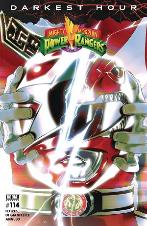 Mighty Morphin Power Rangers #114 CVR C CVR C HELMET cover