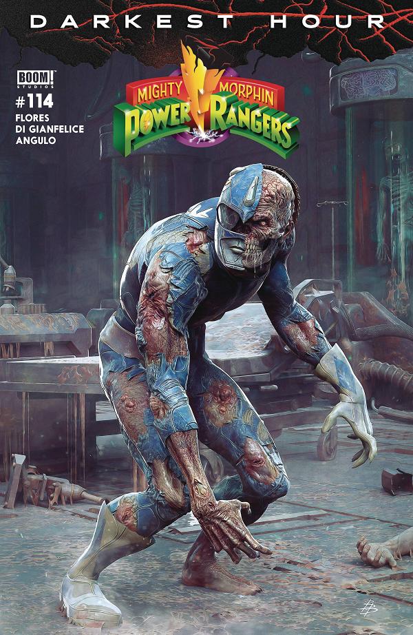 Mighty Morphin Power Rangers #114 CVR B CVR B DARK GRID cover