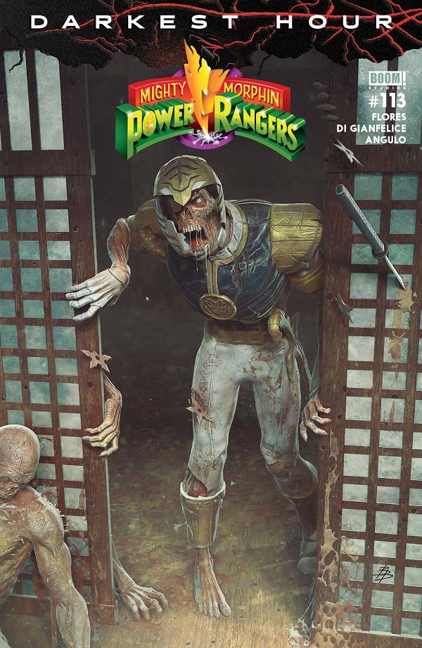 Mighty Morphin Power Rangers #113 CVR B CVR B DARK GRID cover