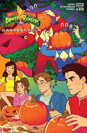Mighty Morphin Power Rangers #113 CVR H CVR H FOC REVEAL cover