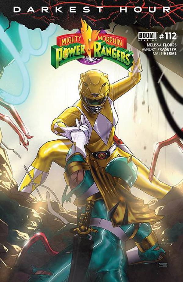 Mighty Morphin Power Rangers #112 CVR A CLARKE cover