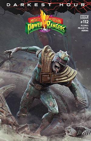 Mighty Morphin Power Rangers #112 CVR B CVR B DARK GRID cover