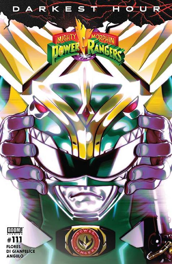 Mighty Morphin Power Rangers #111 variant cover by Goni Montes