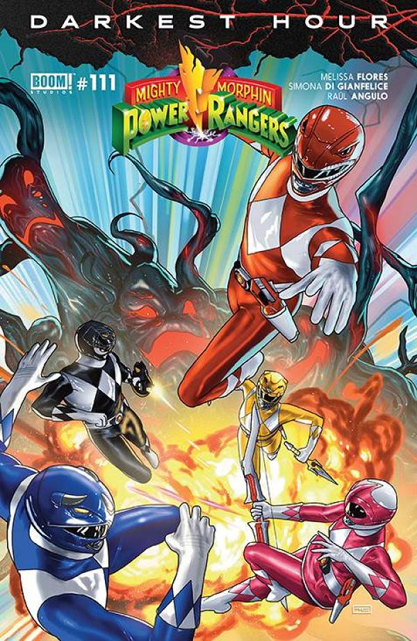 Mighty Morphin Power Rangers #111 CVR A CLARKE cover