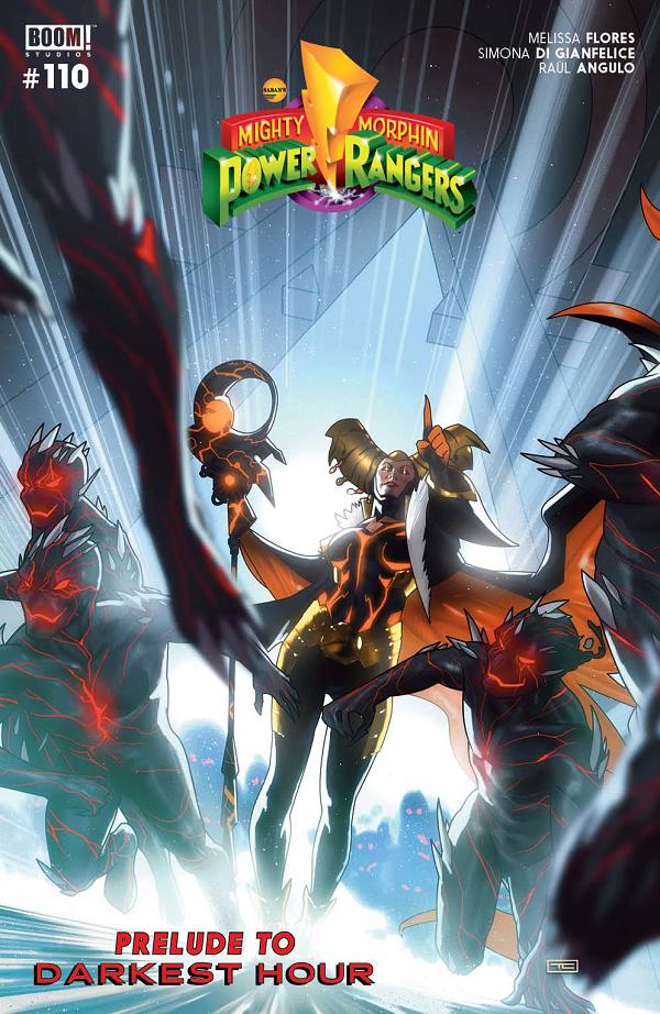 Mighty Morphin Power Rangers #110 CVR A CLARKE cover