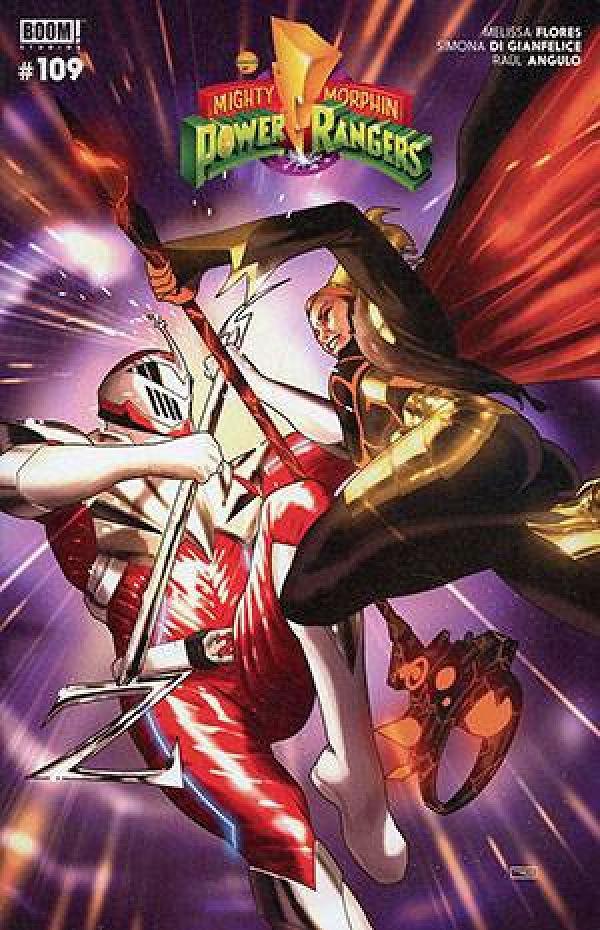 Mighty Morphin Power Rangers #109 CVR A CLARKE cover