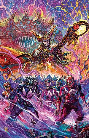 Mighty Morphin Power Rangers #109 CVR B RICCARDI cover