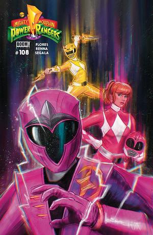 Mighty Morphin Power Rangers #108 CVR B VILCHEZ cover