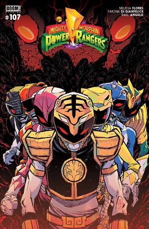 Mighty Morphin Power Rangers #107 CVR B CORONA cover