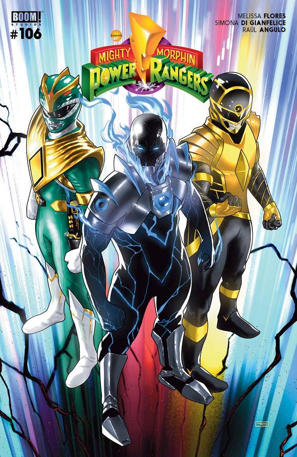 Mighty Morphin Power Rangers #106 CVR A CLARKE cover
