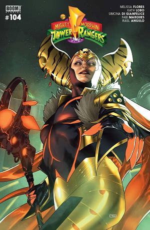Mighty Morphin Power Rangers #104 CVR A CLARKE cover