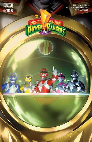 Mighty Morphin Power Rangers #103 CVR A CLARKE cover