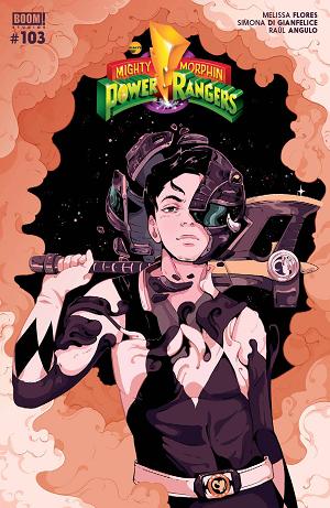 Mighty Morphin Power Rangers #103 CVR F CVR F BG cover